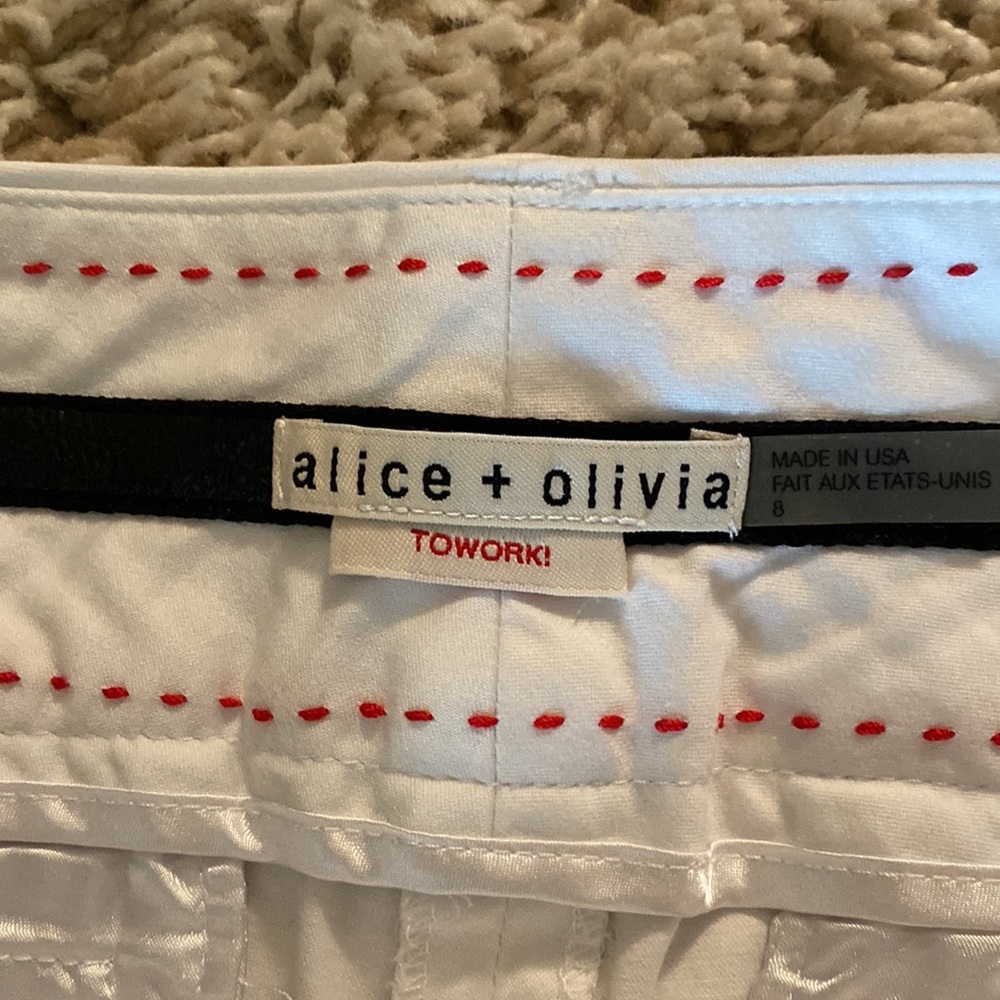 Alice + Olivia Wide Leg Trouser - Picture 3 of 8